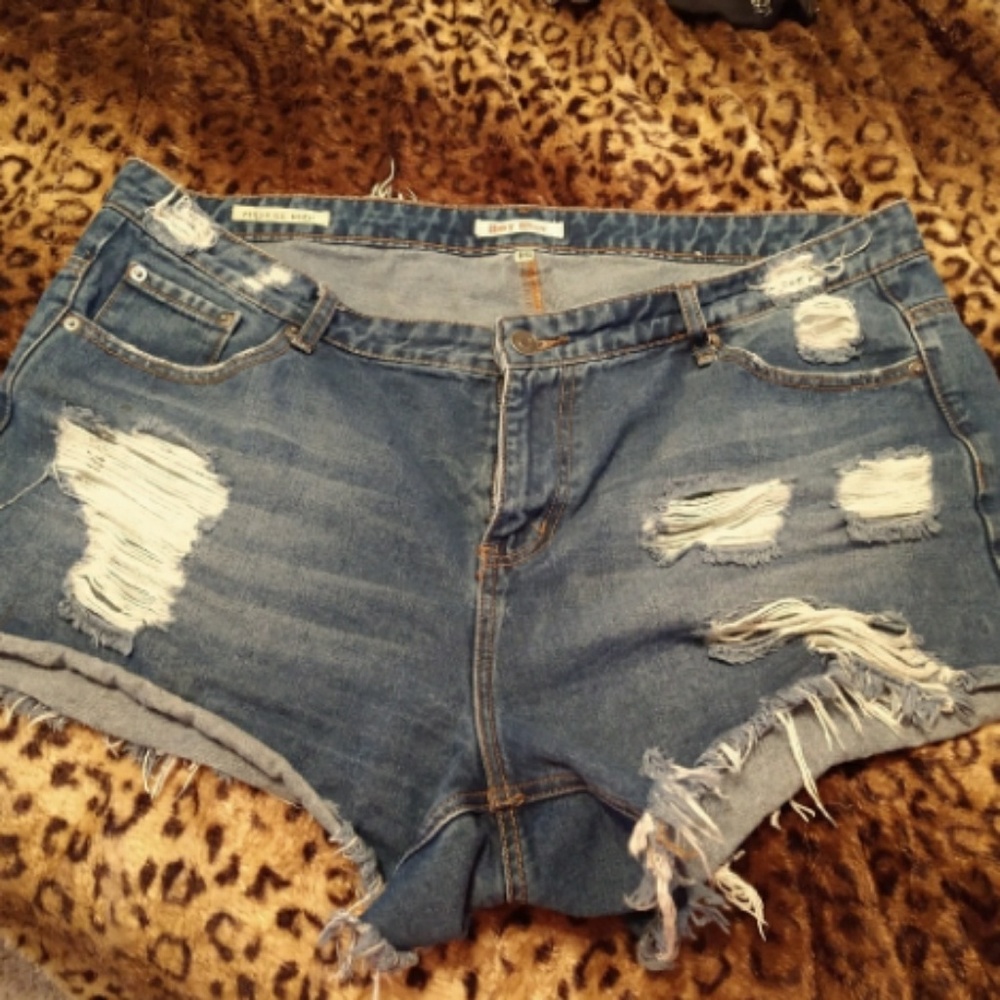 Jean shorts